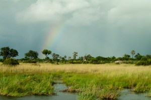 A lovely full rainbow found us.