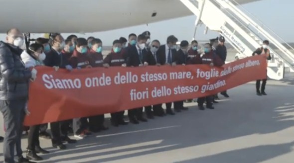 Chinese doctors in Italy